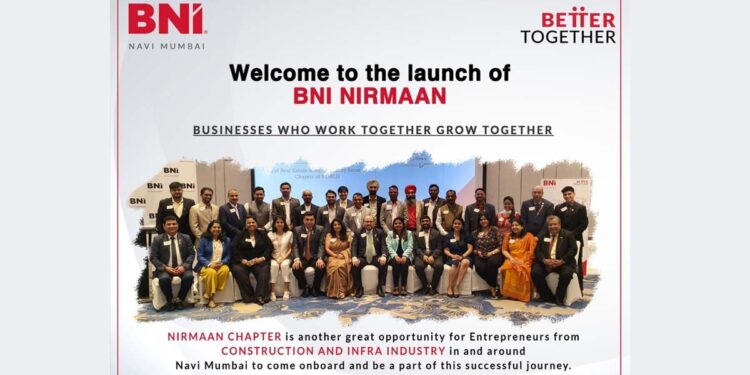 Another Successful Chapter launch by BNI Navi Mumbai.