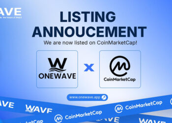OneWave Secures Official Listing on CoinMarketCap, Accelerating Its Global Web3 Mission