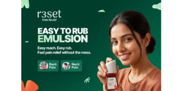 R3SET Easy to Rub Pain Relief Emulsion: The Smarter Roll-On for Joint pain, Muscle Pain, Back pain & Everyday Aches 