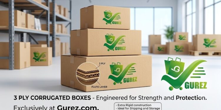 Bad Packaging Hurts Indian Sellers; Gurez Launches Strong and Cheap 3 Ply Corrugated Boxes to Stop Losses