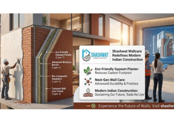 Shashwat Wallcare Redefines Modern Indian Construction with Eco-Friendly Gypsum Plaster and Next-Gen Wall Care Solutions