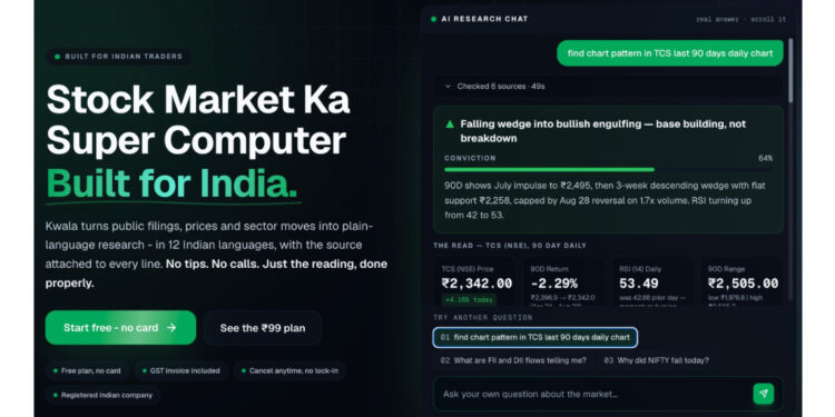 Kwala Intel Is Making Stock Charts Easier to Understand in Hindi, Tamil, Telugu and Other Indian Languages